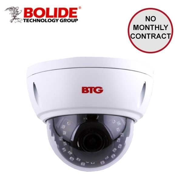 Bolide 5MP Vari-Fical Vandal Dome camera lens Smart I.R. 2.8 - 12mm mm lens. POE, IP66 BOL-BTG-N1509AVAIR - main